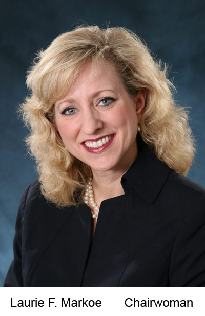 description for Laurie Markoe . Chairman
