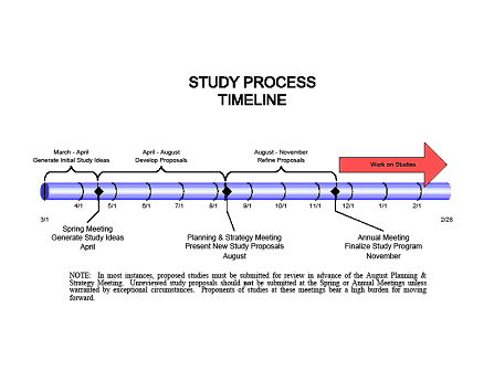Study Process Timeline